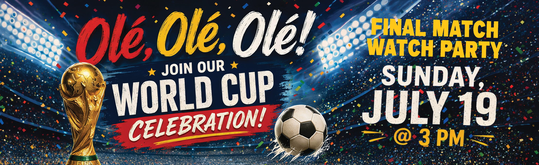 World Cup Final Watch Party