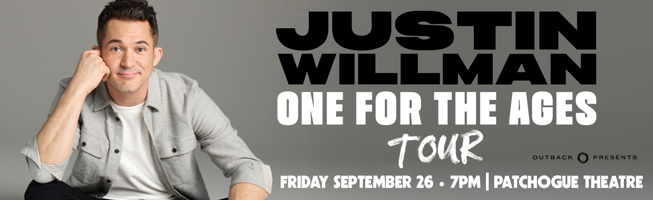 Justin Willman: One For The Ages Tour