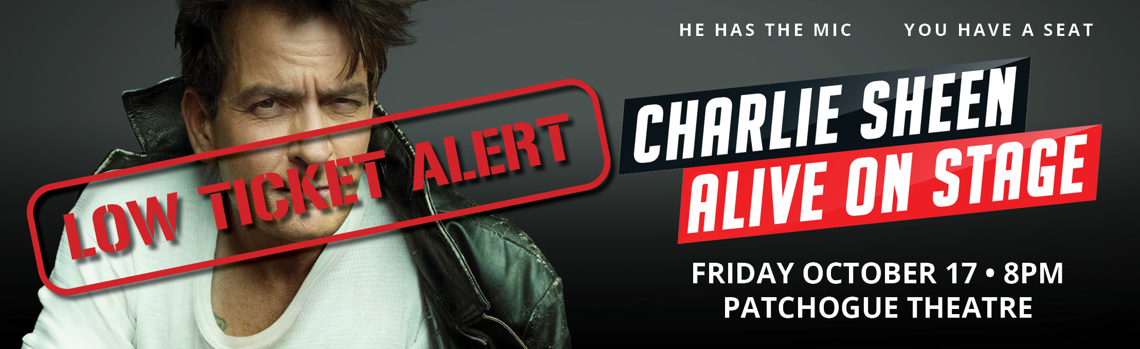 Charlie Sheen: Alive On Stage