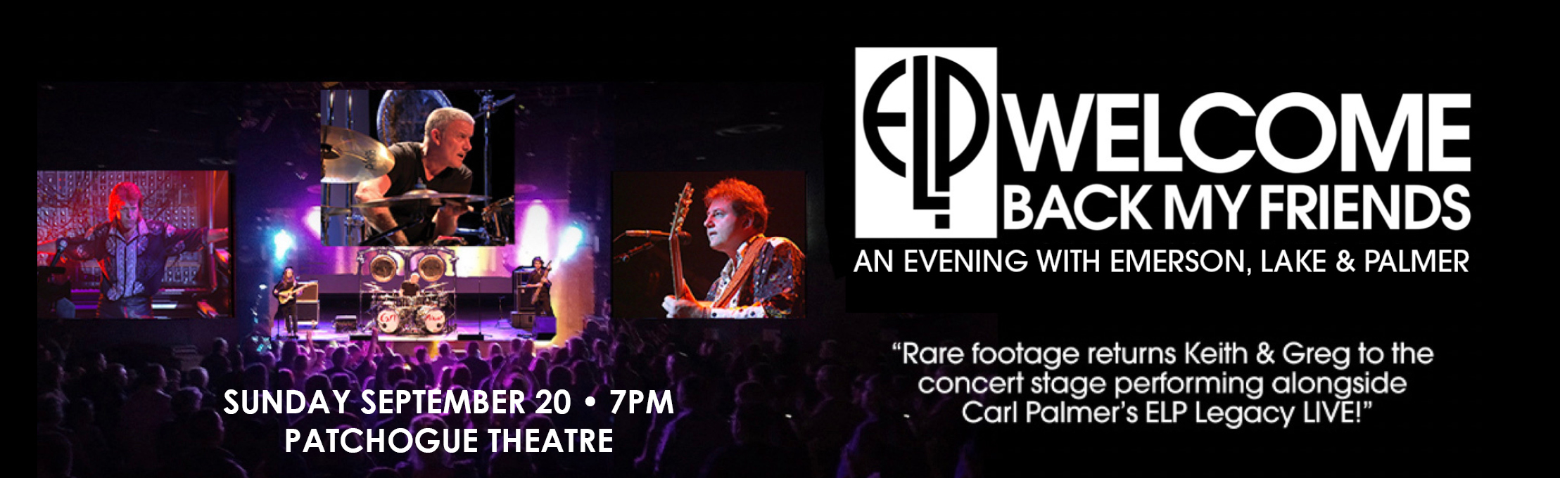 Welcome Back My Friends - An Evening with Emerson, Lake & Palmer