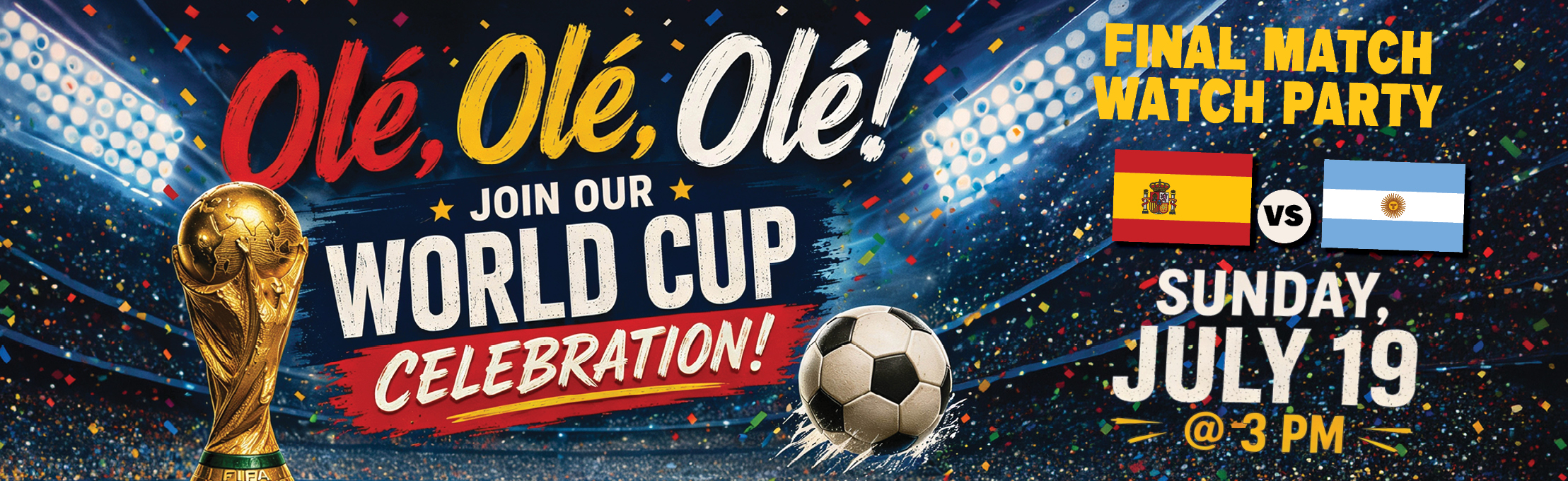 World Cup Final Watch Party
