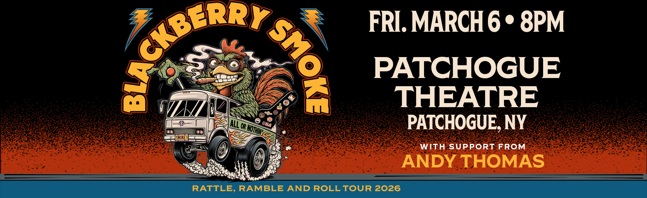 Blackberry Smoke: Rattle, Ramble and Roll Tour 2026