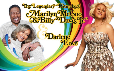 Marilyn McCoo & Billy Davis Jr. with Darlene Love