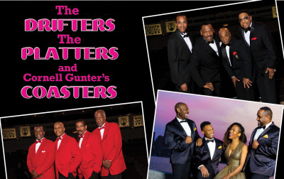 The Drifters | The Platters | Cornell Gunter’s Coasters
